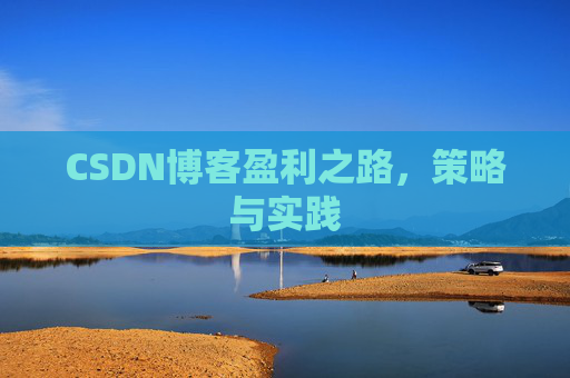 CSDN博客盈利之路，策略与实践